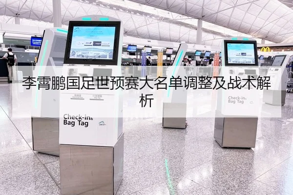 李霄鹏国足世预赛大名单调整及战术解析